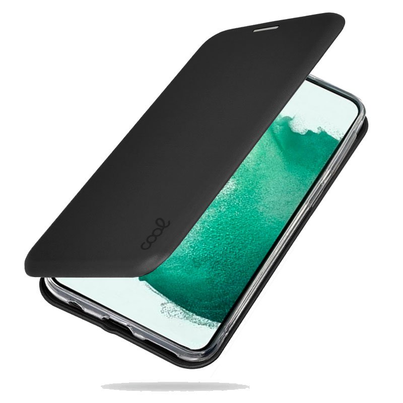 Funda COOL Flip Cover para Samsung S906 Galaxy S22 Plus Elegance Negro - Imagen 2