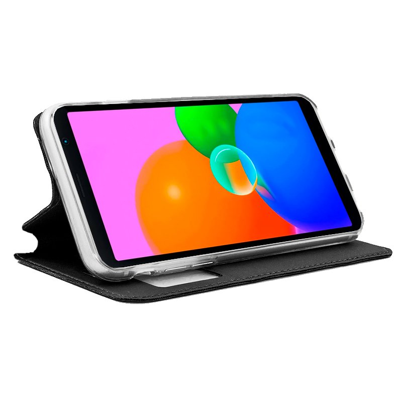Funda COOL Flip Cover para TCL 403 Liso Negro - Imagen 2