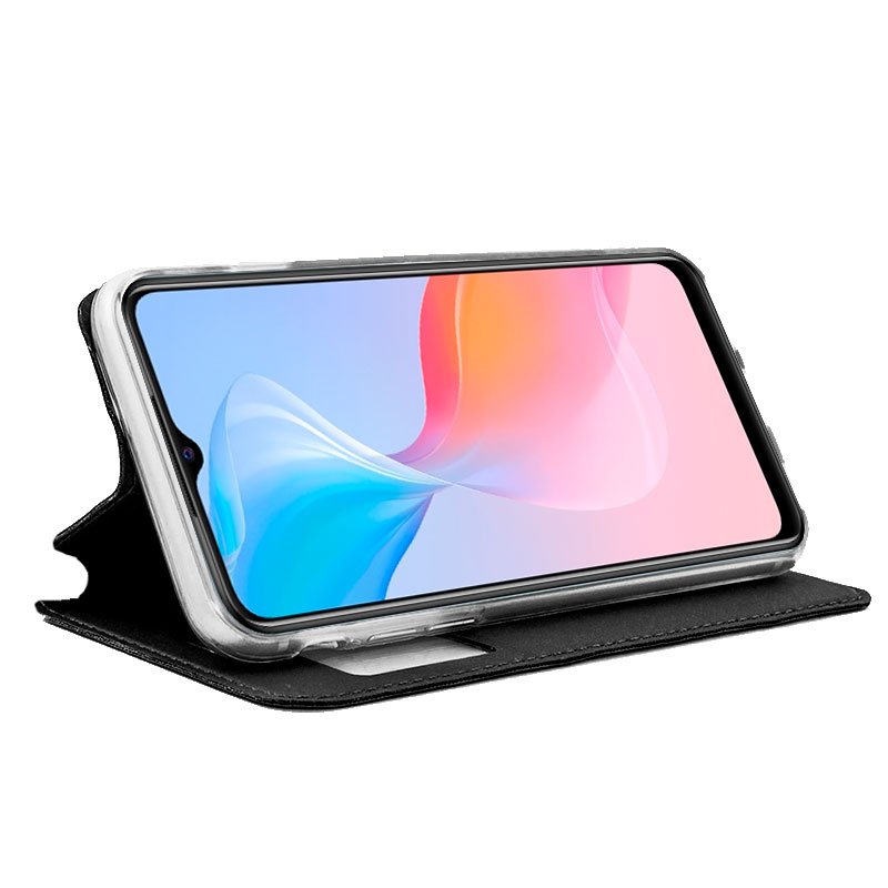 Funda COOL Flip Cover para Vivo Y21 / Y21s / Y33s / V2110 Liso Negro - Imagen 2