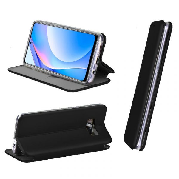 Funda COOL Flip Cover para Xiaomi Mi 10T Lite Elegance Negro - Imagen 2