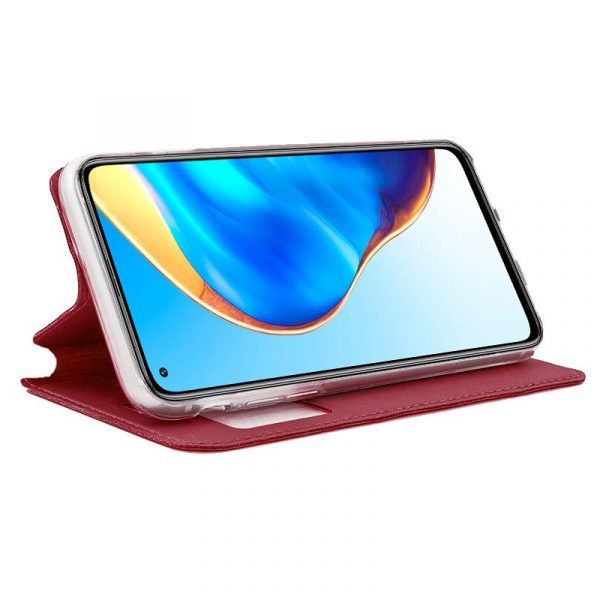 Funda COOL Flip Cover para Xiaomi Mi 10T / Mi 10T Pro Liso Rojo - Imagen 2