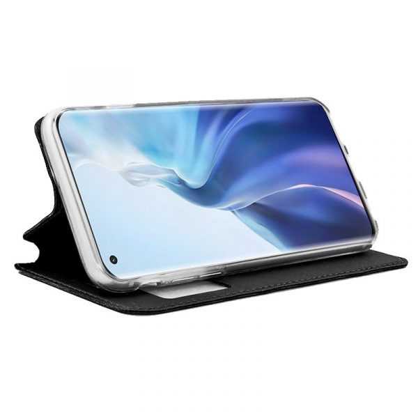 Funda COOL Flip Cover para Xiaomi Mi 11 / Mi 11 Pro Liso Negro - Imagen 2