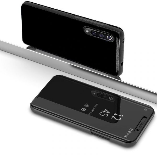 Funda COOL Flip Cover para Xiaomi Mi 9 Clear View Negro - Imagen 3