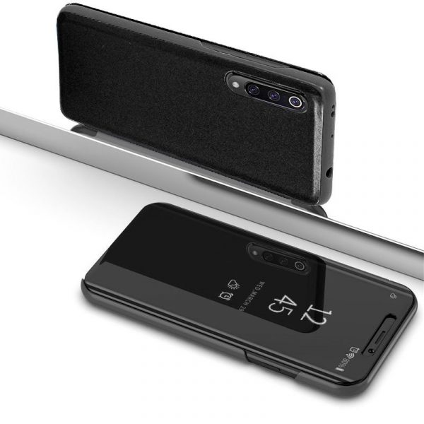 Funda COOL Flip Cover para Xiaomi Mi A3 Clear View Negro - Imagen 3