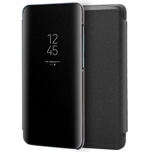 Funda COOL Flip Cover para Xiaomi Mi A3 Clear View Negro