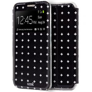 Funda COOL Flip Cover para Xiaomi Mi A3 Dibujos Cruces