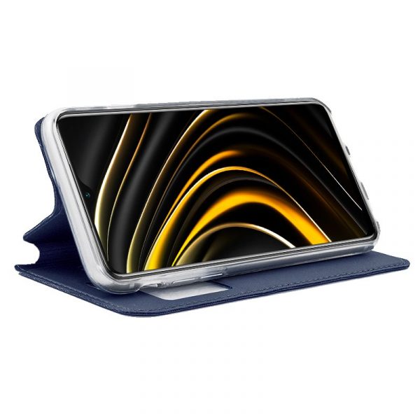 Funda COOL Flip Cover para Xiaomi Pocophone M3 / Redmi 9T Liso Azul - Imagen 2