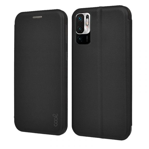 Funda COOL Flip Cover para Xiaomi Redmi 10 5G Elegance Negro - Imagen 3