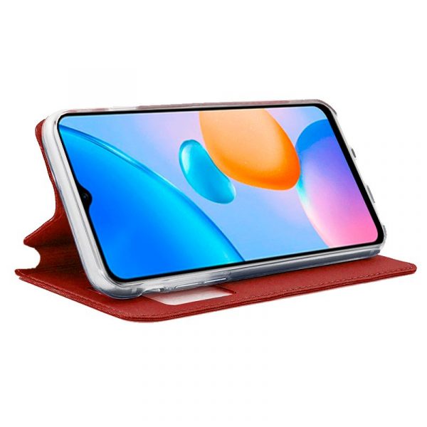 Funda COOL Flip Cover para Xiaomi Redmi 10 5G Liso Rojo - Imagen 2