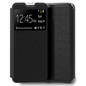 Funda COOL Flip Cover para Xiaomi Redmi 10C Liso Negro