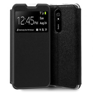 Funda COOL Flip Cover para Xiaomi Redmi 8 / 8A Liso Negro