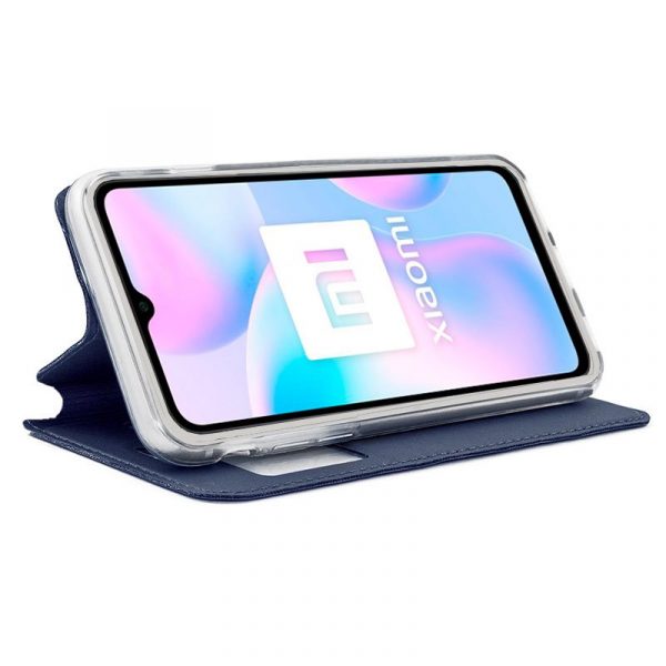 Funda COOL Flip Cover para Xiaomi Redmi 9A / 9AT Liso Azul - Imagen 2