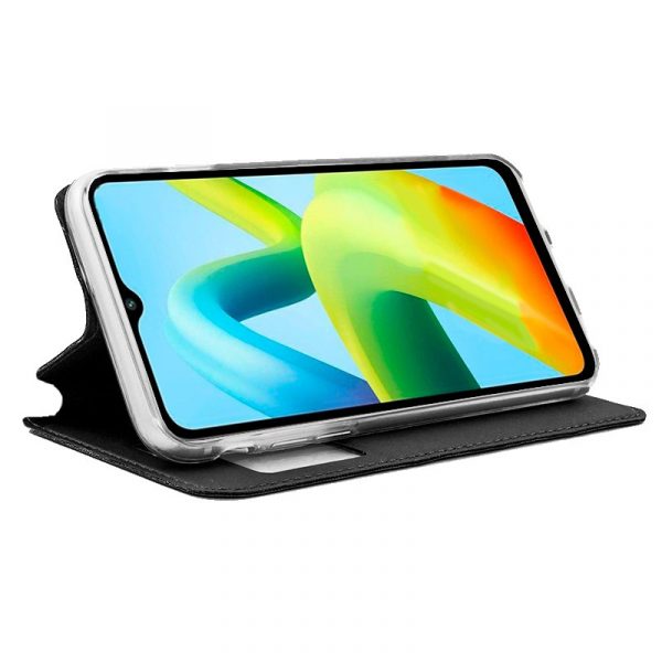 Funda COOL Flip Cover para Xiaomi Redmi A1 / A2 Liso Negro - Imagen 2