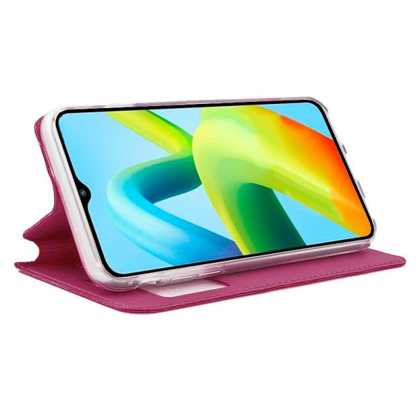 Funda COOL Flip Cover para Xiaomi Redmi A1 / A2 Liso Rosa - Imagen 2