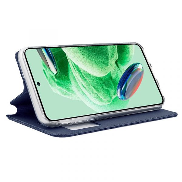 Funda COOL Flip Cover para Xiaomi Redmi Note 12 5G / Poco X5 5G Liso Azul - Imagen 2