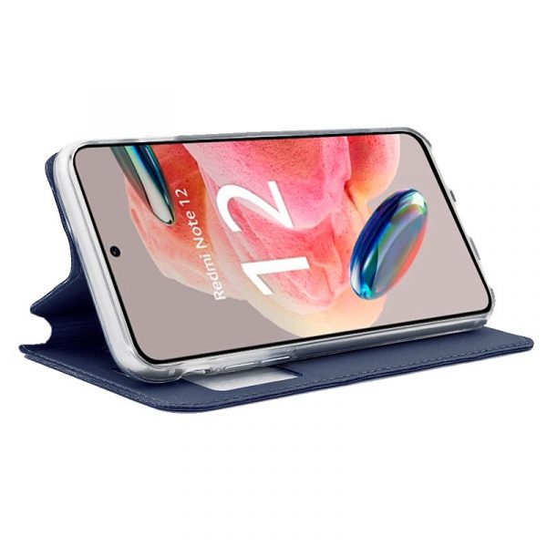 Funda COOL Flip Cover para Xiaomi Redmi Note 12 Liso Azul - Imagen 2