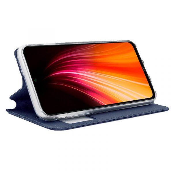 Funda COOL Flip Cover para Xiaomi Redmi Note 8 / Note 8 (2021) Liso Azul - Imagen 2