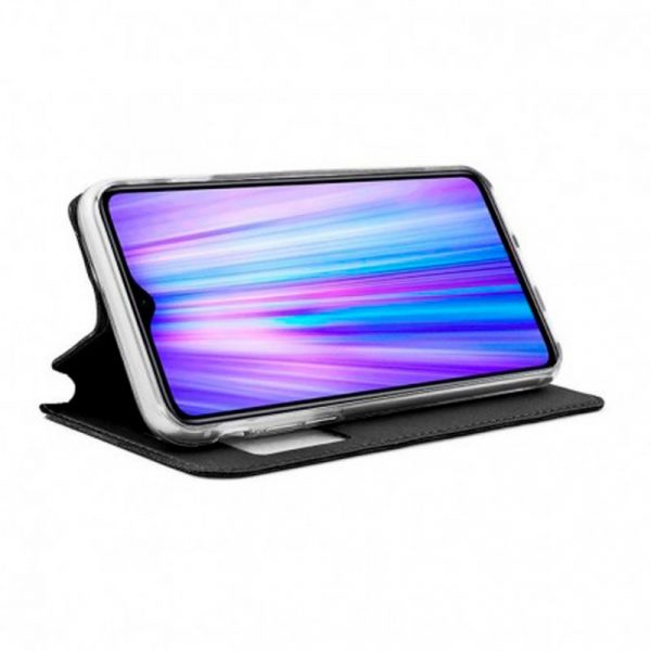 Funda COOL Flip Cover para Xiaomi Redmi Note 8 Pro Liso Negro - Imagen 2
