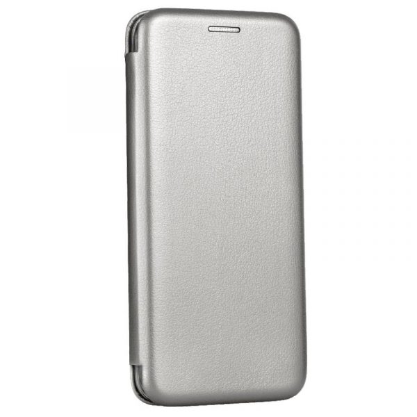 Funda COOL Flip Cover para Xiaomi Redmi Note 9 Elegance Plata - Imagen 3