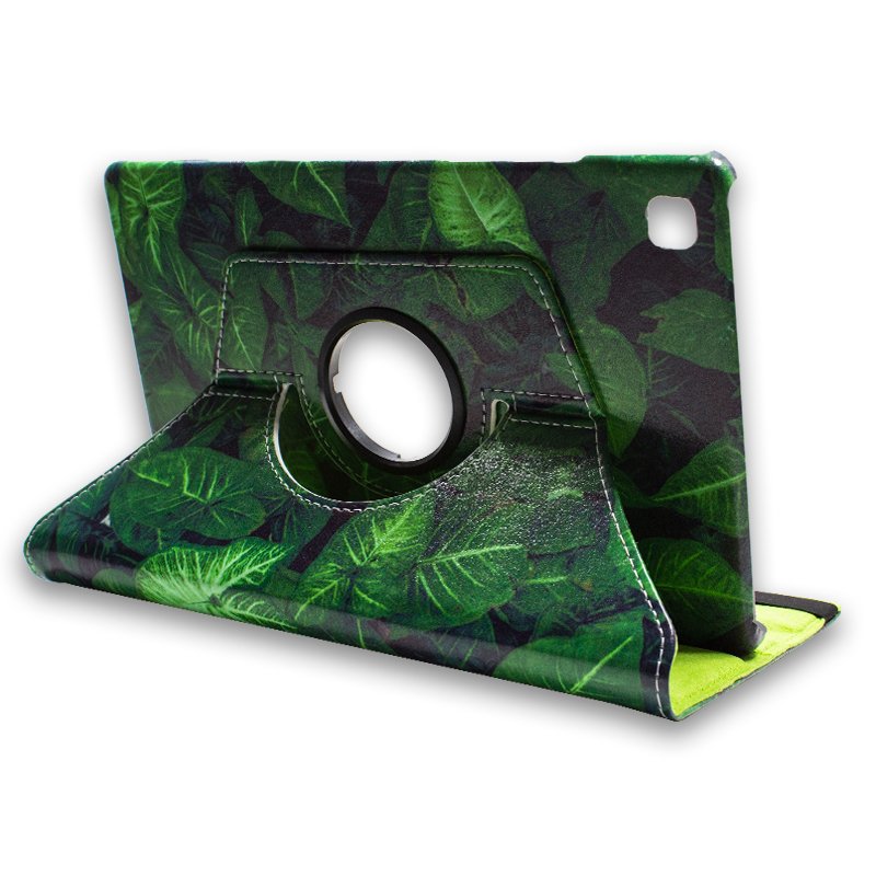 Funda COOL para Samsung Galaxy Tab A7 T500 / T503 / T505 Dibujos Hojas - Imagen 3