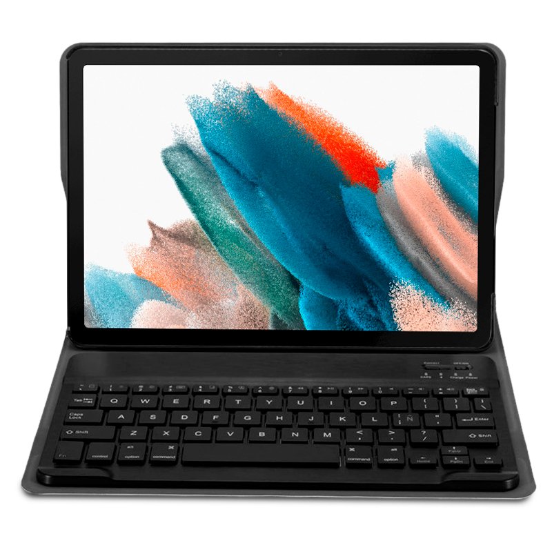 Funda COOL para Samsung Galaxy Tab A8 X200 / X205 Polipiel Teclado Bluetooth Negro 10.5 pulg - Imagen 3