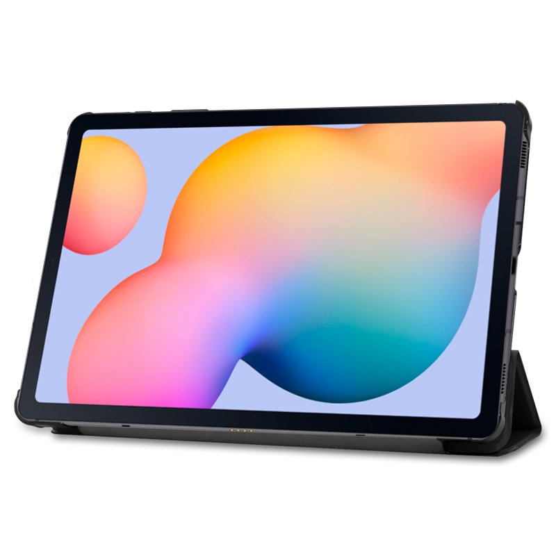 Funda COOL para Samsung Galaxy Tab S6 Lite / S6 Lite 2022 (P610 / P615 / P619) Polipiel Negro 10.4 pulg - Imagen 2