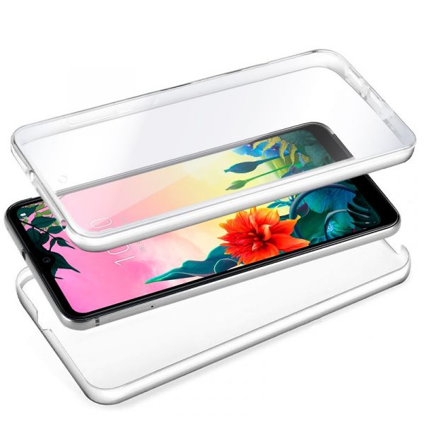 Funda COOL Silicona 3D para LG K50s (Transparente Frontal + Trasera) - Imagen 2