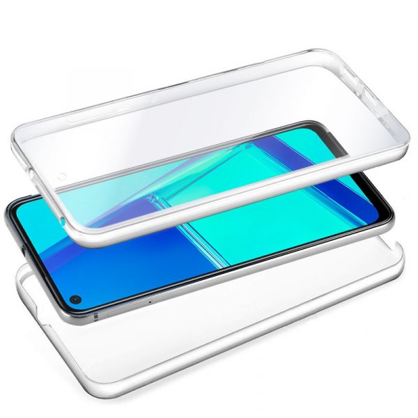 Funda COOL Silicona 3D para Oppo A52 / A72 / A92 (Transparente Frontal + Trasera) - Imagen 2
