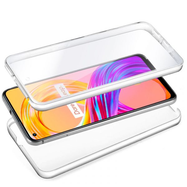 Funda COOL Silicona 3D para Realme 8 / 8 Pro (Transparente Frontal + Trasera) - Imagen 2