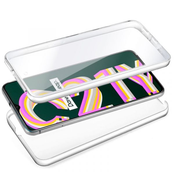 Funda COOL Silicona 3D para Realme C21Y / C25Y (Transparente Frontal + Trasera) - Imagen 2