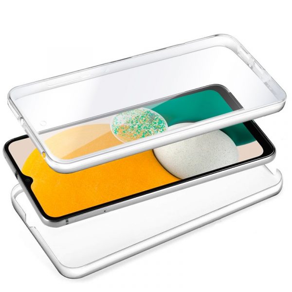 Funda COOL Silicona 3D para Samsung A136 Galaxy A13 5G / A04s (Transparente Frontal + Trasera) - Imagen 2