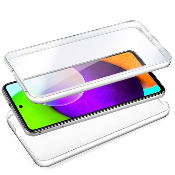 Funda COOL Silicona 3D para Samsung A525 Galaxy A52 / A52 5G / A52s 5G (Transparente Frontal + Trasera) - Imagen 2