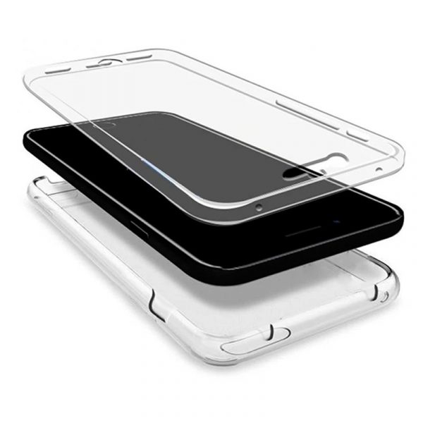 Funda COOL Silicona 3D para Samsung G970 Galaxy S10e (Transparente Frontal + Trasera) - Imagen 3