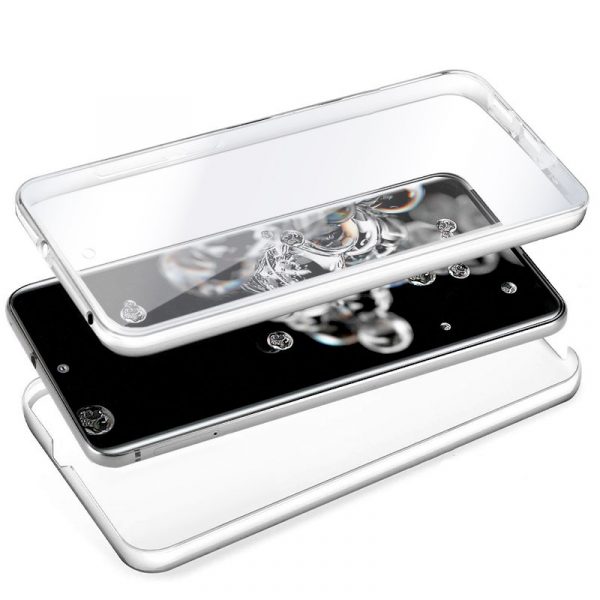 Funda COOL Silicona 3D para Samsung G988 Galaxy S20 Ultra 5G (Transparente Frontal + Trasera) - Imagen 2