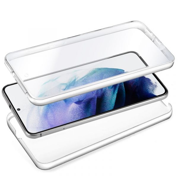 Funda COOL Silicona 3D para Samsung G996 Galaxy S21 Plus (Transparente Frontal + Trasera) - Imagen 2