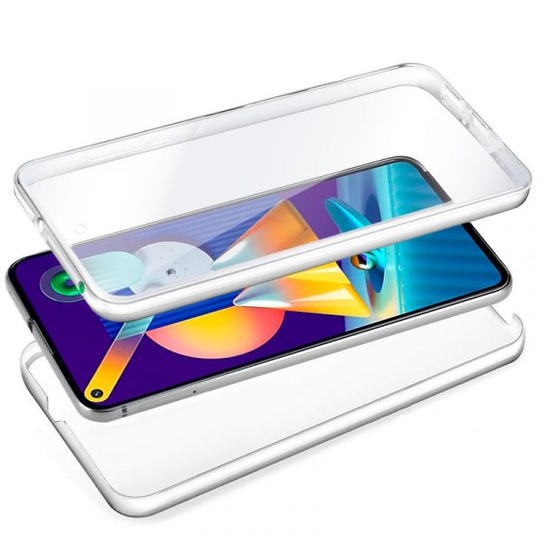 Funda COOL Silicona 3D para Samsung M115 Galaxy M11 / A11 (Transparente Frontal + Trasera) - Imagen 2