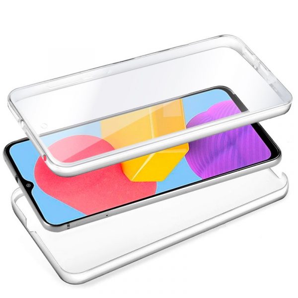 Funda COOL Silicona 3D para Samsung M135 Galaxy M13 / A23 5G (Transparente Frontal + Trasera) - Imagen 2