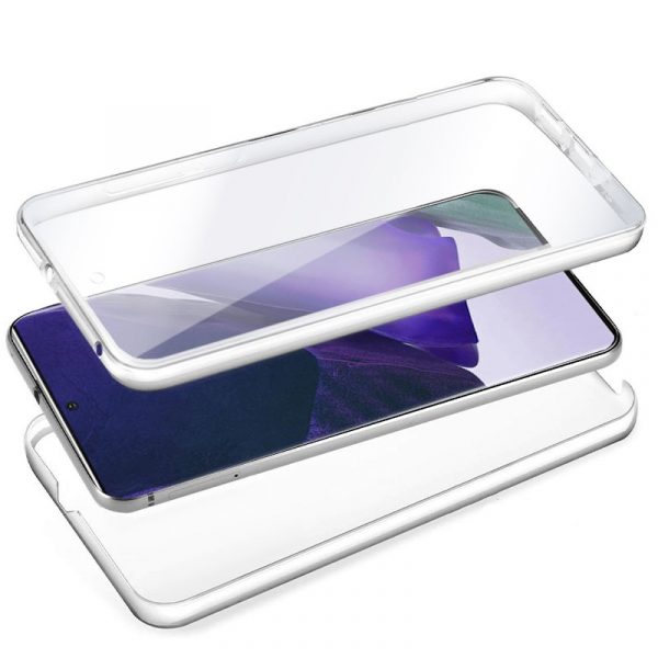 Funda COOL Silicona 3D para Samsung N985 Galaxy Note 20 Ultra (Transparente Frontal + Trasera) - Imagen 2