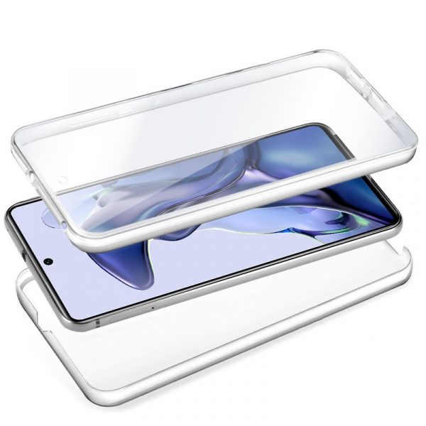 Funda COOL Silicona 3D para Xiaomi 11T / 11T Pro (Transparente Frontal + Trasera) - Imagen 2
