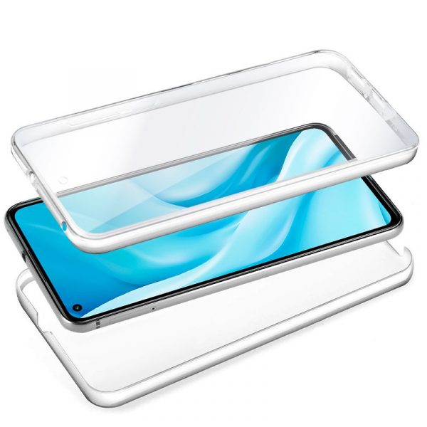 Funda COOL Silicona 3D para Xiaomi Mi 11 Lite / Mi 11 Lite 5G (Transparente Frontal + Trasera) - Imagen 2