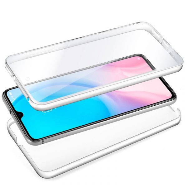 Funda COOL Silicona 3D para Xiaomi Mi 9 Lite (Transparente Frontal + Trasera) - Imagen 2