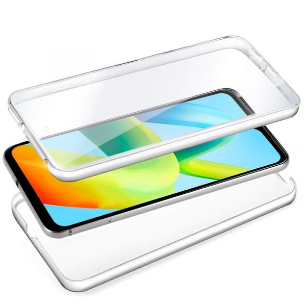 Funda COOL Silicona 3D para Xiaomi Redmi A1 / A2 (Transparente Frontal + Trasera) - Imagen 2