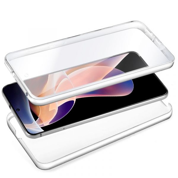 Funda COOL Silicona 3D para Xiaomi Redmi Note 11 Pro / Note 11 Pro 5G / Note 12 Pro 4G (Transparente Frontal + Trasera) - Imagen 2