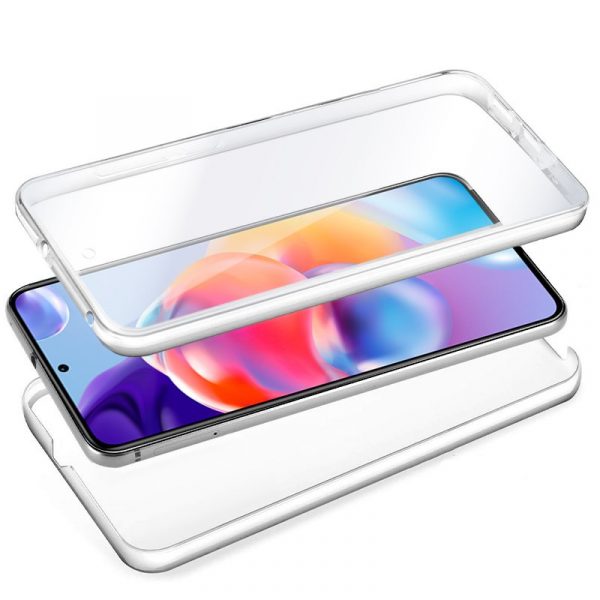 Funda COOL Silicona 3D para Xiaomi Redmi Note 11 Pro Plus 5G (Transparente Frontal + Trasera) - Imagen 2