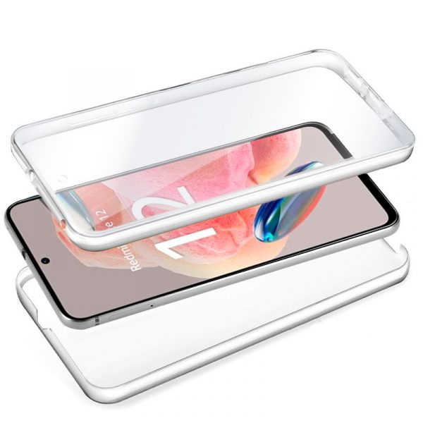 Funda COOL Silicona 3D para Xiaomi Redmi Note 12 (Transparente Frontal + Trasera) - Imagen 2