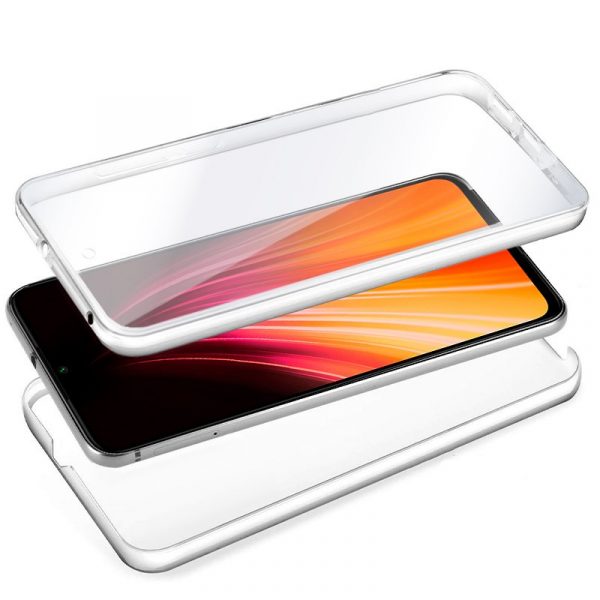 Funda COOL Silicona 3D para Xiaomi Redmi Note 8  / Note 8 (2021) (Transparente Frontal + Trasera) - Imagen 2