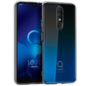 Funda COOL Silicona para Alcatel 3 (2019) Transparente