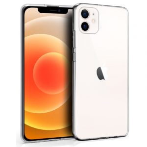 Funda COOL Silicona para iPhone 12 mini (Transparente)