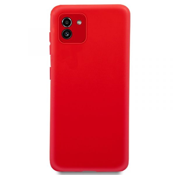 Funda COOL Silicona para Samsung A035 Galaxy A03 (Rojo) - Imagen 2