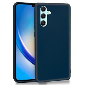 Funda COOL Silicona para Samsung A346 Galaxy A34 5G (Azul)